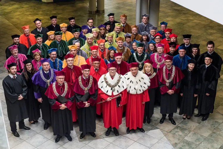 Władze Uniwersytetu Gdańskiego - inauguracja roku akademickiego 2016/2017.