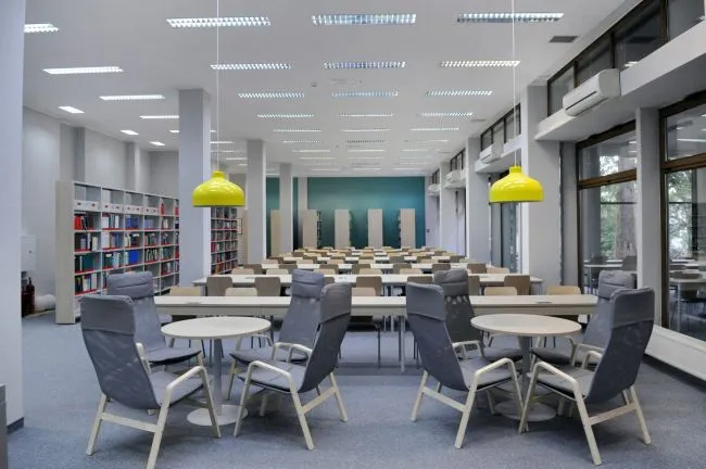 Biblioteka Główna Gdańskiego Uniwersytetu Medycznego jest już po remoncie.