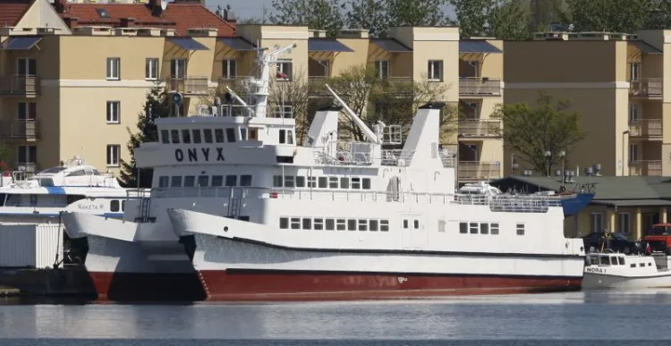 W najbliższą sobotę do Bałtijska popłynie pierwszy statek Żeglugi Gdańskiej. Nz. Onyx.