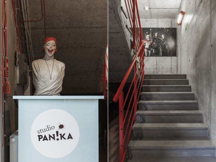 Studio Panika zajmuje się przede wszystkim produkcją filmów fabularnych, ale też filmów reklamowych czy teledysków. Pojemna i dobrze wytłumiona hala filmowa pozwala też na organizację np. koncertów czy wernisaży. 