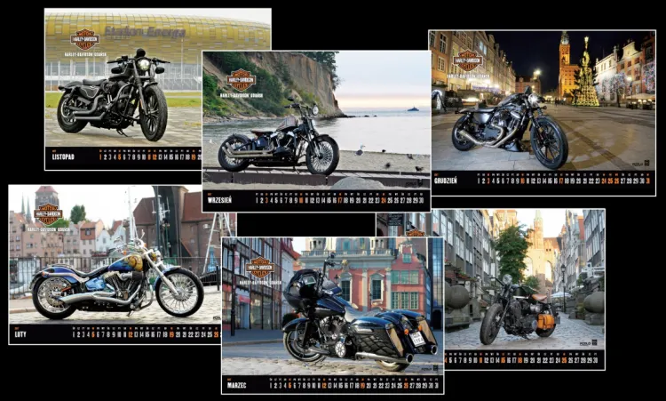Kalendarz Harley-Davidson 2017 jest już w sprzedaży.