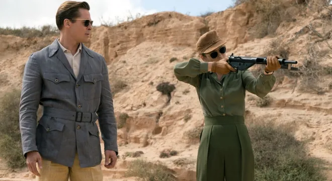 Max (Brad Pitt) i Marianne (Marion Cotillard) poznają się w Maroku, gdzie wspólnie mają dokonać zamachu na niemieckiego ambasadora. Wojenna misja daje początek gorącemu uczuciu, które z czasem jednak zostaje wystawione na najcięższą z możliwych prób. 