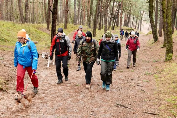 Wędrówka pieszym szlakiem Wyspy Sobieszewskiej
