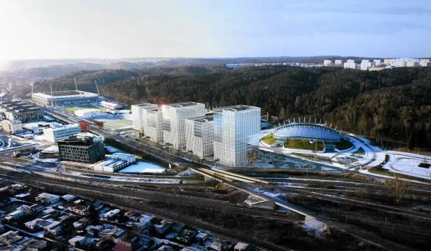 Atal odkupił 1/3 terenu o powierzchni 1,6 ha między ul. Górskiego a Drogą Gdyńską zlokalizowaną na wysokości Hali Gdynia. Na wizualizacji widać projekt przygotowany na zlecenie Nova Investment przez Arch Deco, który w tej formie nie zostanie zrealizowany.