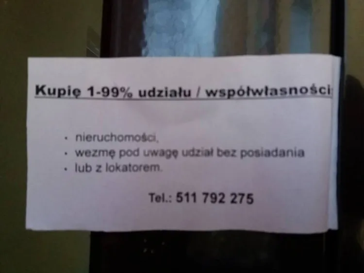 Takie oto ogłoszenia pojawiły się w ostatnich dniach w kilku dzielnicach Gdańska.