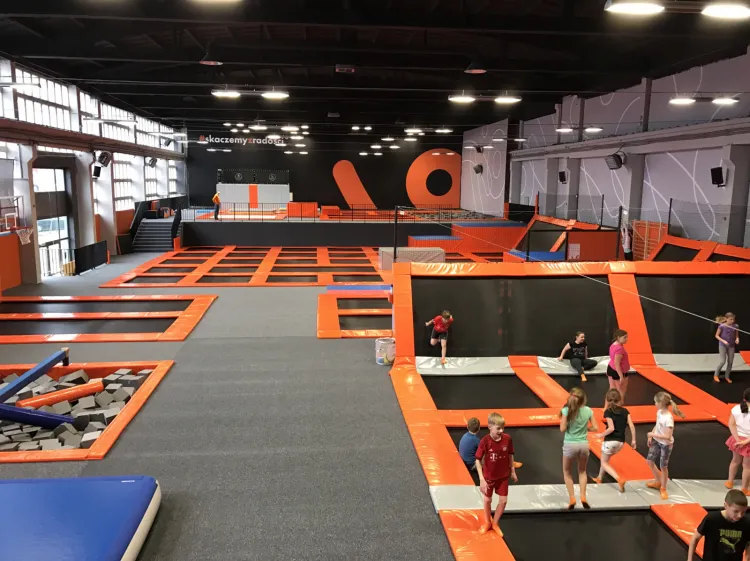 Jumpcity przy al. Grunwaldzkiej, 2 tys. m kw. powierzchni.