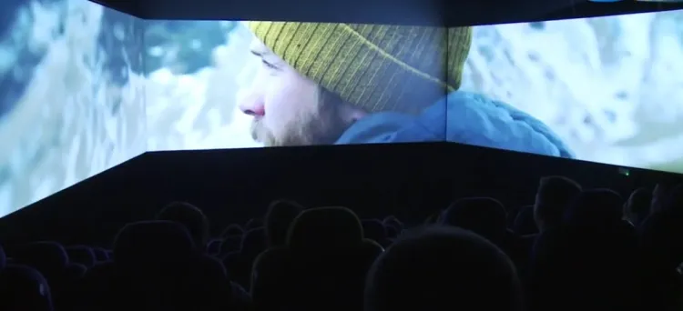 Jedyny trzyczęściowy panoramiczny ekran w Europie Środkowej. Gdańsk Cinema 3D