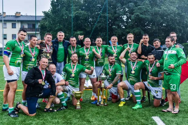 Lechia Gdańsk - mistrzowie Polski w rugby siedmioosobowym.