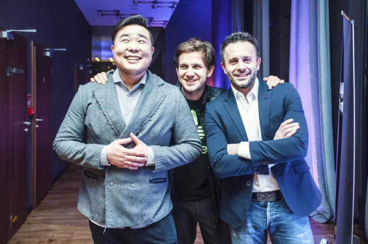 Bilguun Ariunbaatar, Antek Królikowski, Przemek Cypryański
