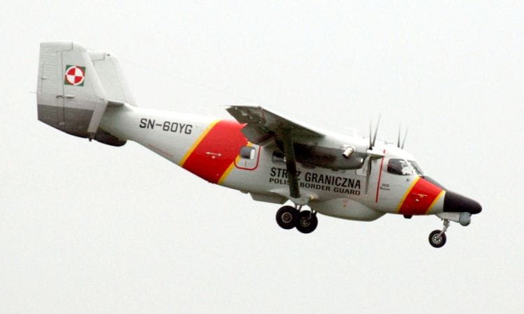Podstawowym samolotem, który wykorzystuje Lotnictwo Straży Granicznej jest M28 Skytruck.