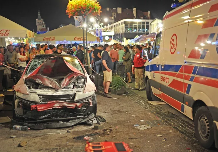 Michał L. wjechał samochodem na pełen ludzi Monciak w lipcu 2014 roku. Ranił 23 osoby.