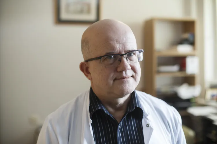 Prof. Grzegorz Raczak, kierownik Kliniki Kardiologii i Elektroterapii Serca Uniwersyteckiego Centrum Klinicznego w Gdańsku.