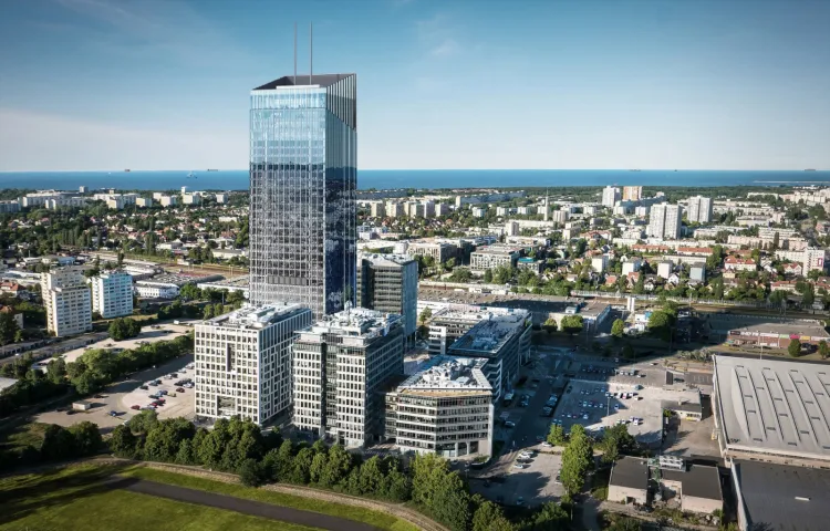 Na liście najemców najwyższego budynku w Trójmieście pojawia się coraz więcej firm.