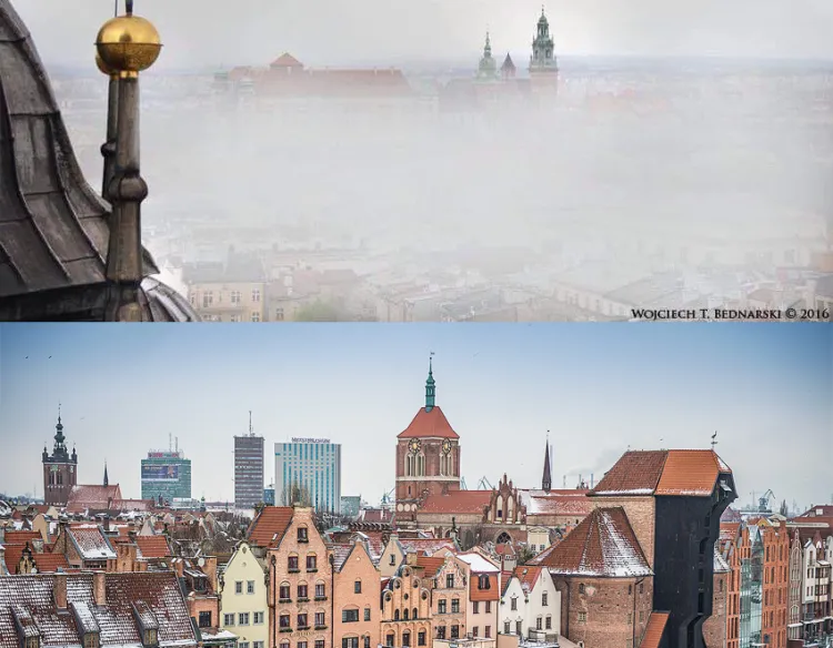 Czystość powietrza w Trójmieście i rozwijający się rynek pracy zachęcają do powrotu osoby, które kiedyś za pracą wyjechały do Warszawy czy Krakowa (górne zdjęcie).