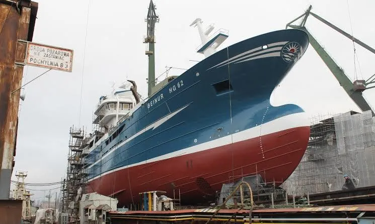 Stocznia Nauta nie tylko remontuje, ale także buduje statki. Od kilku lat ma Zakład Nowych Budów w Gdańsku.