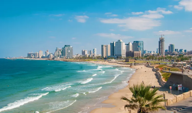 Od października będzie można polecieć bezpośrednio z Gdańska do Izraela, m.in. do Tel Awiwu położonego nad Morzem Śródziemnym.
