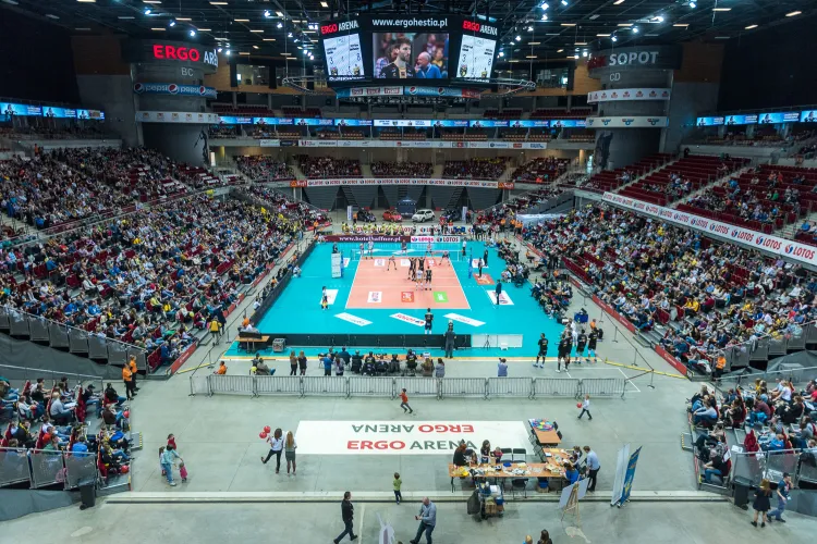 W ostatnich sezonach Ergo Arena wypełnia się tak podczas meczów Lotosu Trefla ze Skrą.