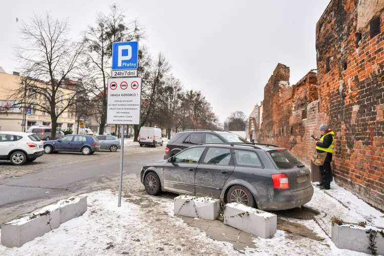 Parking przy ulicy Lawendowej w Gdańsku
