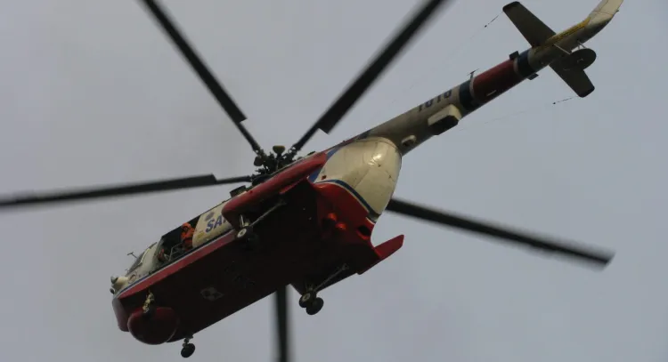 Śmigłowiec ratowniczy Mi-14PS w piątek rano przywiózł serce dla chorego pacjenta gdańskiej Kliniki Kardiochirurgii. 
