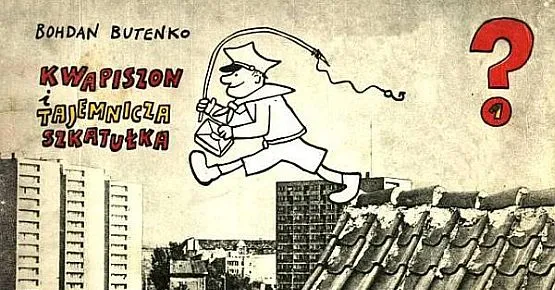 Jedna z najpopularniejszych postaci, stworzonych przez Bohdana Butenko, to Kwapiszon, na zdjęciu w komiksie z 1976 roku