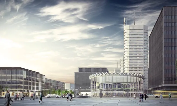 Tak za dwa lata wyglądać będzie nowa Rotunda w Warszawie.
