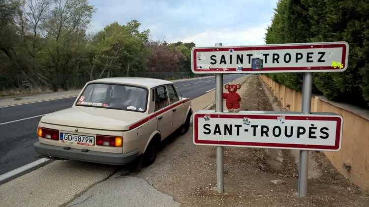 Miejsce docelowe trzeciej wyprawy: Saint-Tropez. 