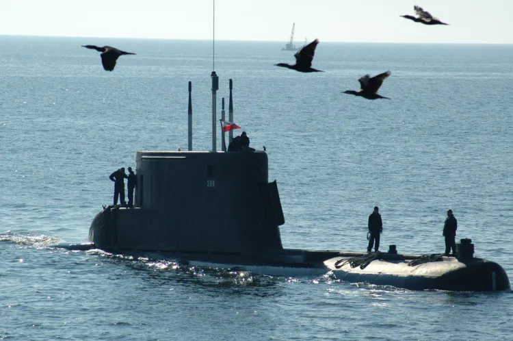 Okręt podwodny ORP Bielik będzie dostępny przy Skwerze Kościuszki.