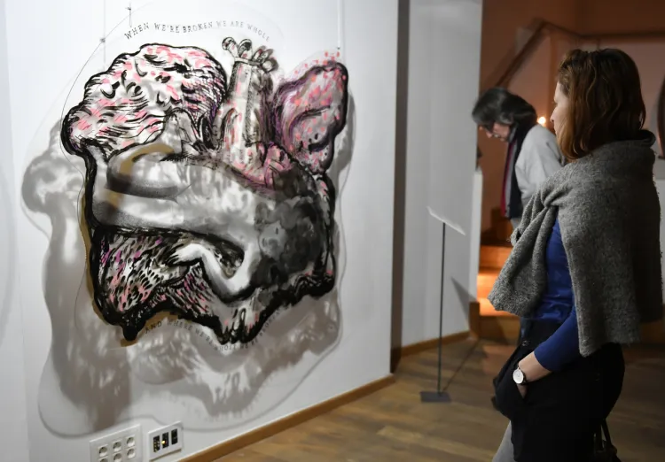 Wspólną wystawę Katarzyny Swinarskiej i Elvina Flamingo można oglądać w Państwowej Galerii Sztuki w Sopocie. 