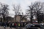 Manifestacja kobiet na Targu Drzewnym.