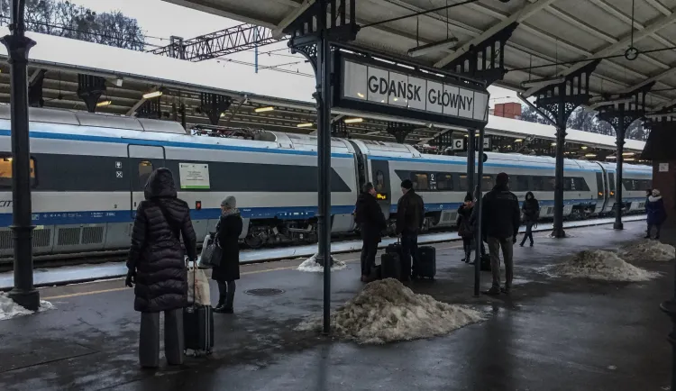 Modernizacja peronów dalekobieżnych na stacji Gdańsk Główny pochłonie ponad 60 mln zł.