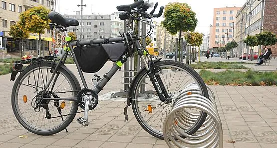 Do centrum Gdyni można przyjechać rowerem...