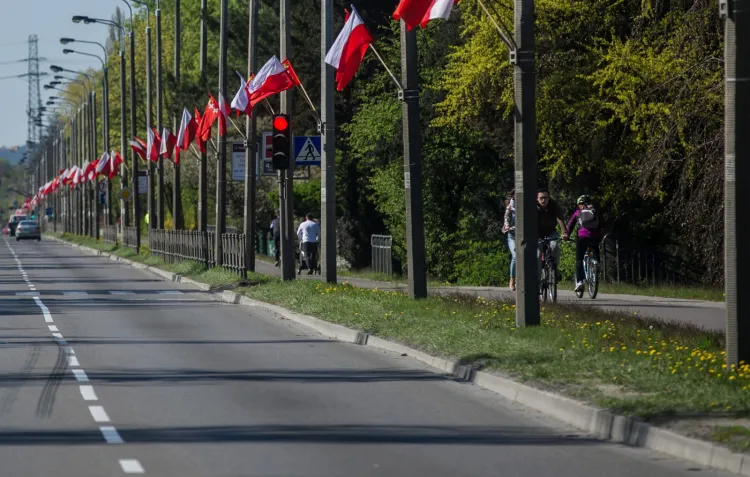 Do zdarzenia doszło na drodze rowerowej przy al. Zwycięstwa w Gdańsku.