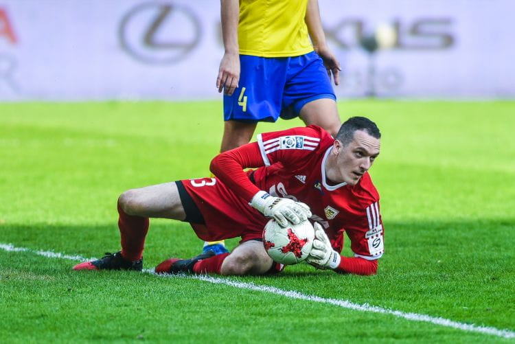 Konrad Jałocha broni w Arce Gdynia drugi sezon na zasadzie wypożyczenia z Legii Warszawa. W ekstraklasie tylko w dwóch meczach nie wszedł do bramki. 