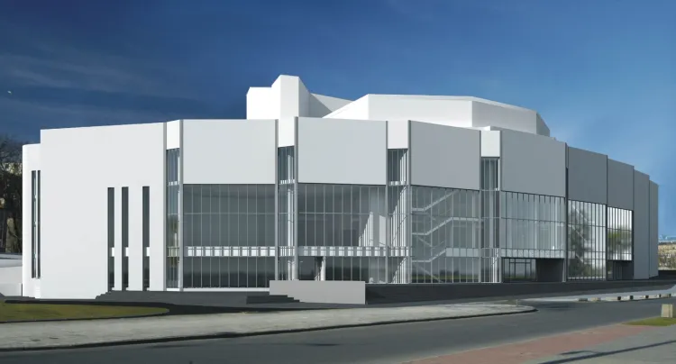 Zupełnie nowy, rozbudowany Teatr Muzyczny będzie posiadał Dużą Scenę na 1070 miejsc, zupełnie nową Nową Scenę na 300 miejsc oraz Scenę Kameralną. Przebudowa teatru zakończy się w marcu 2013 roku.