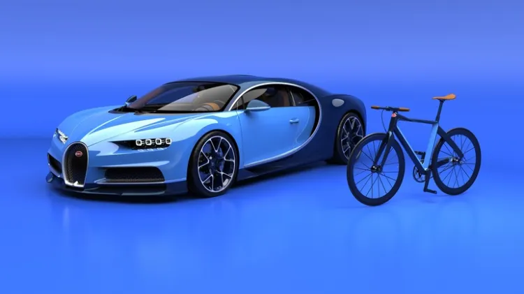 PG x Bugatti to najlżejszy na świecie rower miejski stworzony przez producenta luksusowych samochodów Bugatti we współpracy z niemiecką manufakturą rowerową PG. Do sprzedaży trafi w przyszłym roku, kosztować będzie 40 tys. dolarów. 