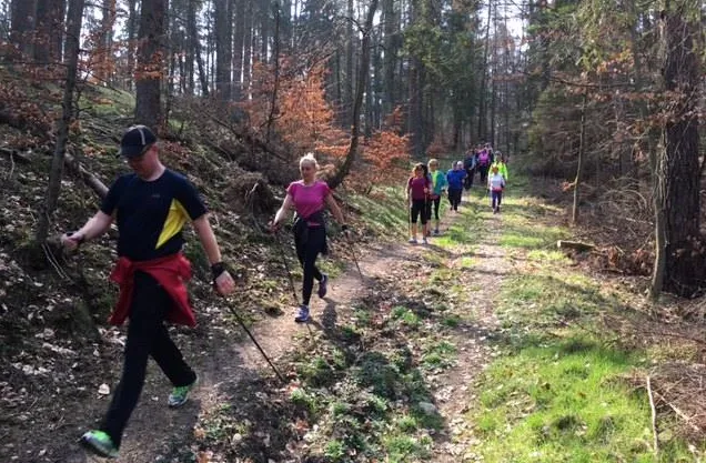 W Witominie rywalizowano biegając lub w nordic walking.