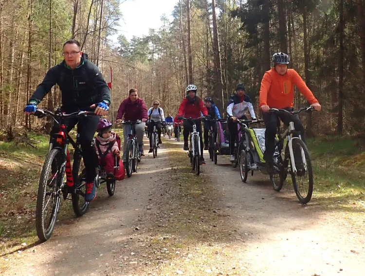 W pierwszym tegorocznym Rodzinnym Pikniku Rowerowym zorganizowanym przez Grupę Rowerową 3miasto wzięło udział ponad 40 osób