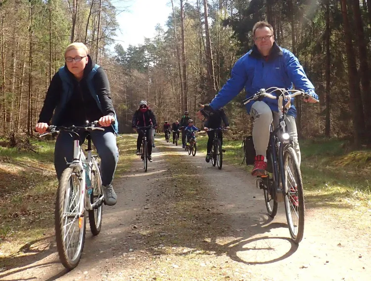 W pierwszym tegorocznym Rodzinnym Pikniku Rowerowym zorganizowanym przez Grupę Rowerową 3miasto wzięło udział ponad 40 osób