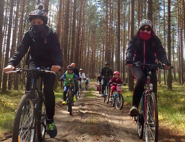 W pierwszym tegorocznym Rodzinnym Pikniku Rowerowym zorganizowanym przez Grupę Rowerową 3miasto wzięło udział ponad 40 osób