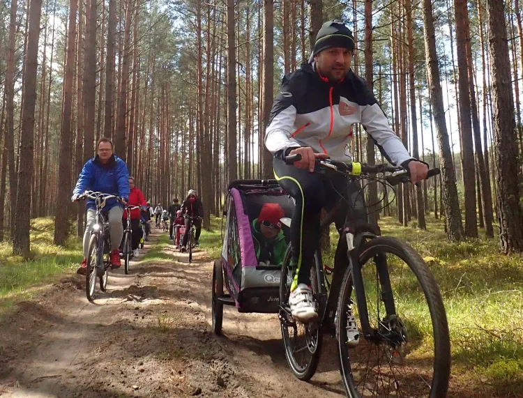 W pierwszym tegorocznym Rodzinnym Pikniku Rowerowym zorganizowanym przez Grupę Rowerową 3miasto wzięło udział ponad 40 osób