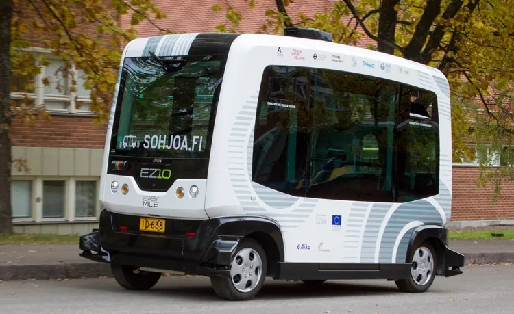 Autonomiczny mikrobus będzie testowany na ulicach Gdańska.