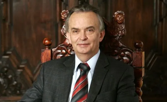 Prof. Bernard Lammek, rektor UG. 