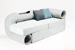 Sofa z tunelem dla kota