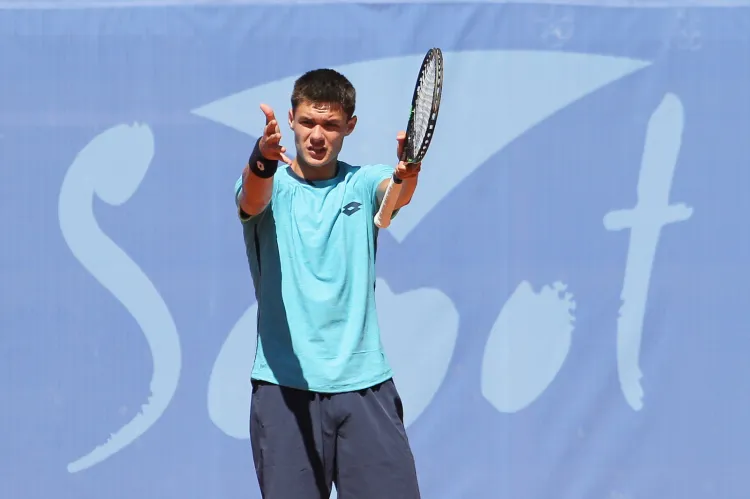 Kamil Majchrzak (na zdjęciu) nie zdołał powtórzyć sukcesu z ubiegłego roku. Tym razem w finale sopockiego turnieju uległ Zdenkowi Kolarowi.