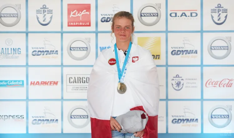 Wiktoria Gołębiowska w Gdyni zdobyła mistrzostwo Europy juniorek klasy Laser Radial.