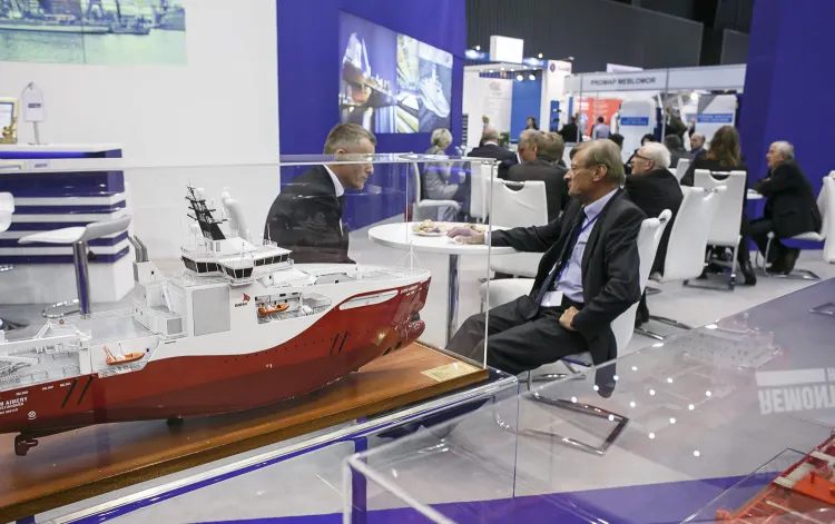 Targi to okazja do zaprezentowania potencjału branży morskiej od usług po produkty i nowoczesne technologie. 