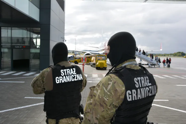 To już 14. w tym roku interwencja funkcjonariuszy Straży Granicznej na gdańskim lotnisku.