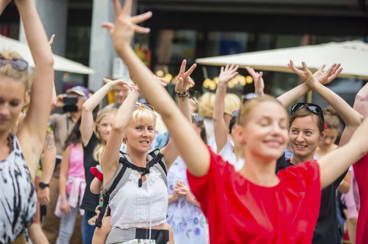 Warsztaty taneczne cieszyły się dużą popularnością