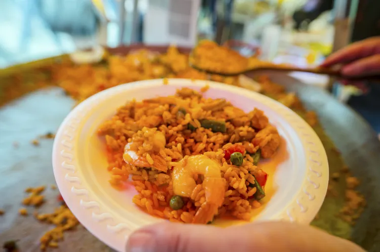 Paella czyli jeden z największych przysmaków festiwalu