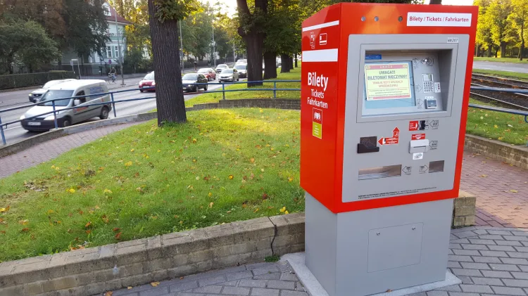 Jednym z niedziałających automatów jest ten przy Politechnice Gdańskiej przy al. Zwycięstwa.